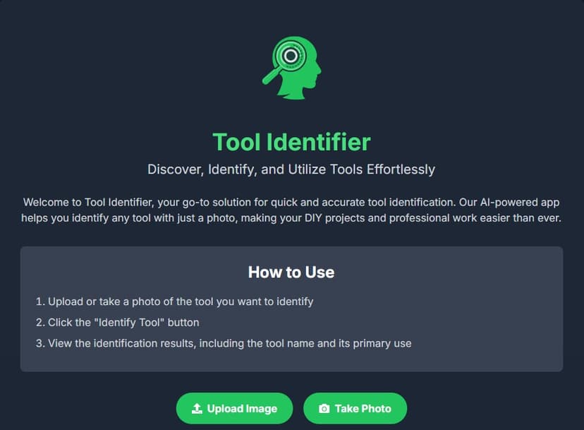 Tool Identifier